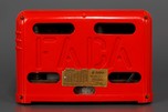 Striking Fada 354RG &rsquo;Coloradio&rsquo; Radio in Chinese Red Plaskon with Gold Trim
